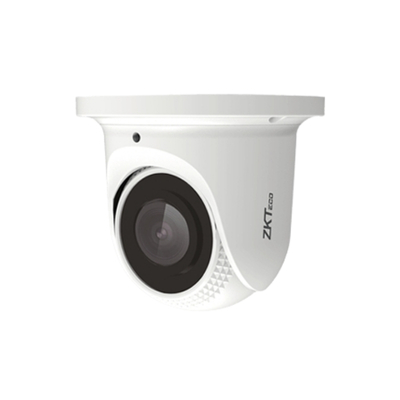 ZKTeco ES-32B11C 2MP AHD dome security camera with 1080P Full HD resolution and infrared night vision for clear indoor surveillance.