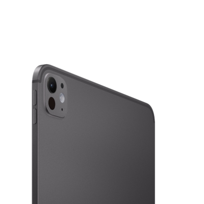 Apple iPad Pro 11-inch Wi-Fi model in Space Black featuring 512GB storage and powered by the M5 chip for high-performance multitasking and graphics.