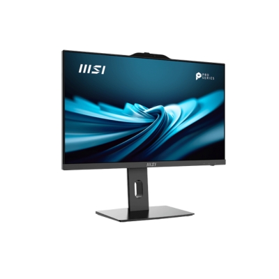 MSI PRO AP242P 14M i7 Desktop All-in-One PC with Intel Core i7 processor, 8GB RAM, 256GB SSD, and 23.8-inch Full HD monitor for home and office use.