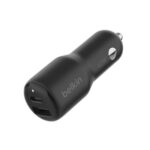 Belkin Dual USB-A + USB-C Car Charger 30W PD PPS
