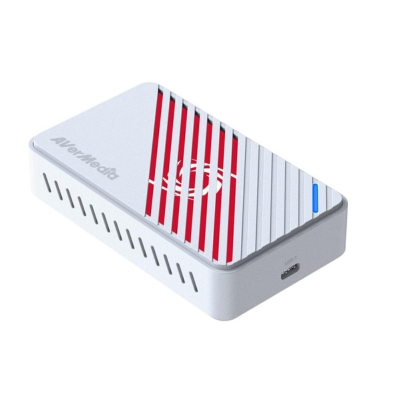 AverMedia GC553Pro 4K Ultra Performance capture card with HDR and VRR support for high-quality gaming and content capture.