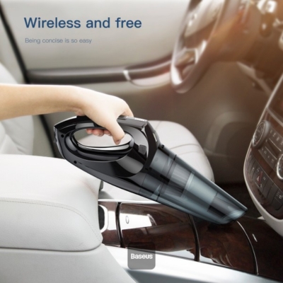 Baseus Shark One H-505 Car Vacuum Cleaner (ACH505-A01) in black with powerful suction for efficient car interior cleaning.