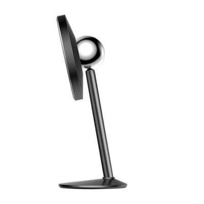 Silver Baseus Little Sun Magnetic Car Mount (SUTY-0S) designed for secure dashboard attachment with strong magnetic hold.