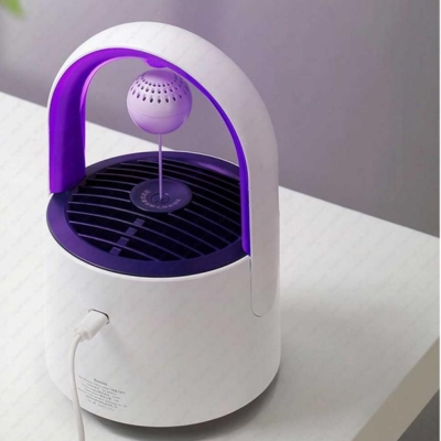 Baseus Star Mosquito Killing Lamp White (ACMWD-B), compact electric insect trap designed to attract and eliminate mosquitoes safely indoors.