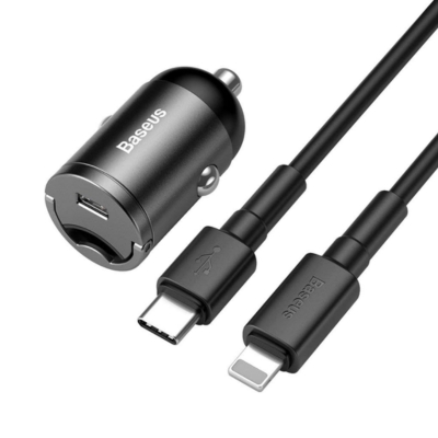 Baseus Tiny Star Mini PPS Quick Charger (TZVCHX-0G) Type-C wall adapter with fast charging and compact design.