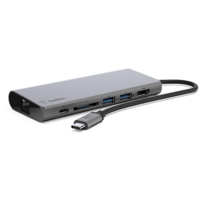 Belkin USB-C Multimedia Hub + Charge Adapter