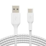 Belkin BoostCharge Braided USB-C to USB-A Cable 1M