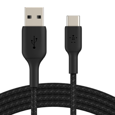 Belkin BoostCharge Braided USB-C to USB-A Cable 2M 