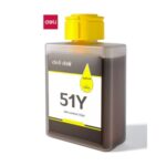 DELI 511Y Yellow Ink Bottle 65ml 