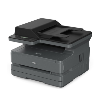 DELI M3100ADNW monochrome multifunction laser printer designed for fast printing, scanning, and copying in office environments.