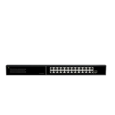 GNT 24+1 Port Gigabit Switch model GNT-RG1125EL with 1000Mbps speed and 34Gbps total switching bandwidth for enterprise-grade wired networks.