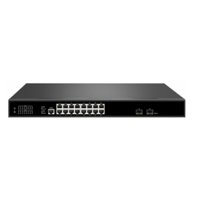 Genata G1802M7 16+2+1 Port Gigabit Manageable Switch provides reliable performance, easy network management, and efficient traffic control.