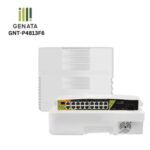 Genata 16+2+1 Port Waterproof PoE Switch 