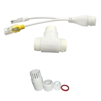 Genata 2-1-2 PoE Divider GNT-5313AB designed to divide Power over Ethernet for multiple network devices.