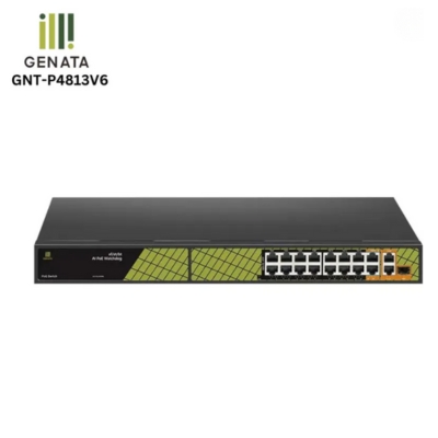 Genata 16+2+1 Port PoE Switch 