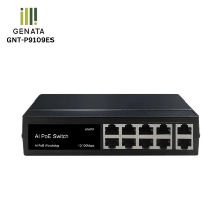 Genata 8+1 Port PoE Switch 