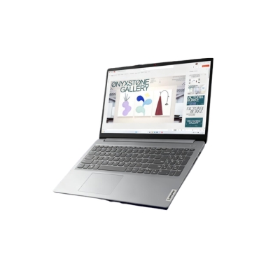 Lenovo IdeaPad 1 laptop powered by 13th Gen Intel Core i5-1335U processor, featuring 8GB RAM, 256GB SSD storage, and a 15.6-inch Full HD display.