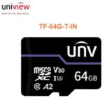 UNIVIEW TF Purple 64GB Micro SD Card 
