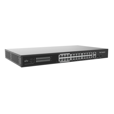 UNIVIEW 24+1+1+1 Port Cloud Managed Gigabit PoE Switch NSW3000-25GT1GP1GC-POE-IN built for large CCTV and enterprise network deployments.