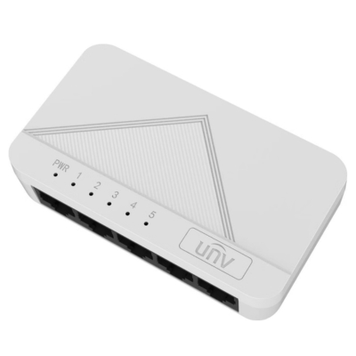 UNIVIEW 5-Port Ethernet Switch NSW1010-5T-IN designed for stable and efficient wired network connectivity.
