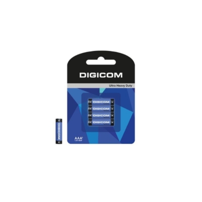 Digicom AAA Heavy Duty Battery 4-Pack