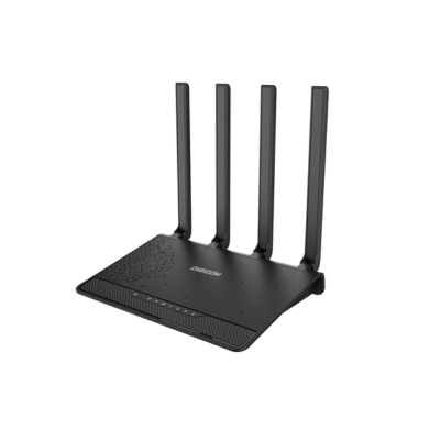 Digicom DG-C40 867 Mbps dual band DSL router with external antennas designed for stable home internet connectivity and wireless coverage