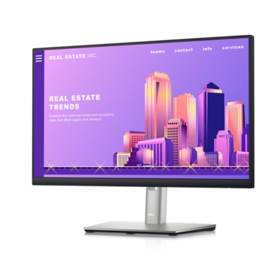 Dell P2222H 22″ business monitor offering Full HD resolution, built-in USB hub, and flexible adjustability for comfortable productivity.