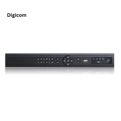 Digicom DG-NVR6016 NVR supporting up to sixteen IP cameras for home, office, and commercial security.