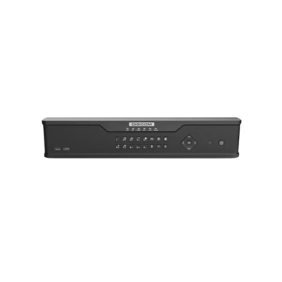 Digicom DG-UN409 9-port NVR designed for recording and managing multiple IP CCTV cameras in security systems.
