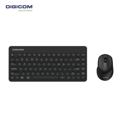 Digicom Mini Wireless Keyboard And Mouse Combo 