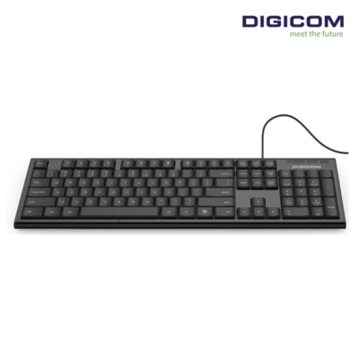 Digicom Wired Keyboard Water-Resistant