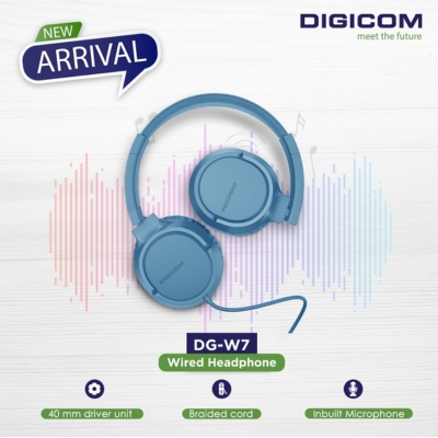 Digicom Wired Headphone with Mic