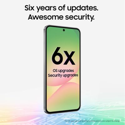 Samsung Galaxy A56 5G smartphone with 8GB RAM and 256GB storage, bundled with a 25W fast charger for efficient and fast charging