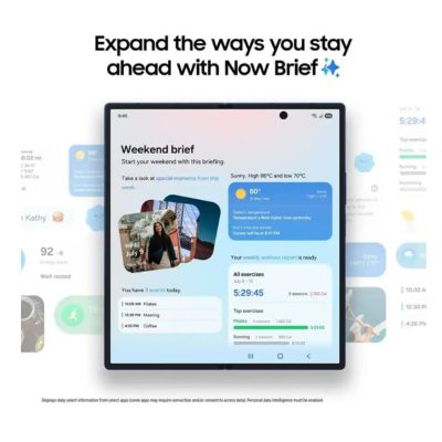 Samsung Galaxy Z Fold7 featuring 12GB RAM and 512GB internal storage, model F966BE, designed for powerful multitasking and expansive storage needs.